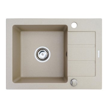 Pyramis 70165801 - Lavello della cucina NEXT 62x44 cm granito/beige
