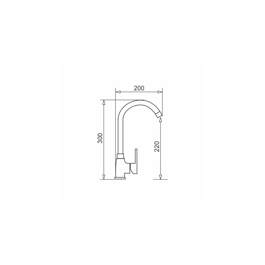 Pyramis 90918601 - Rubinetto per lavello BELLO bianco