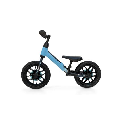 QPlay - Bici a spinta con LED lampade su ruote SPARK blu