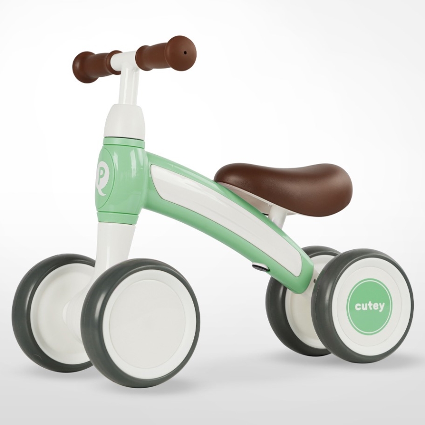 QPlay - Bici a spinta CUTEY-5 verde