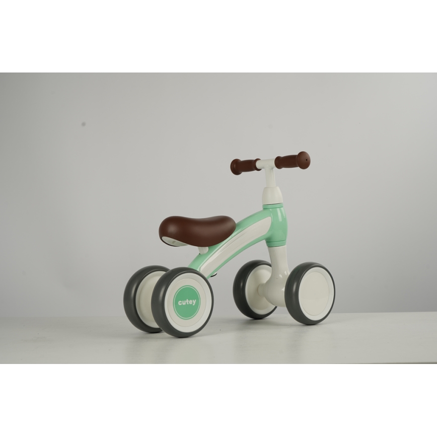 QPlay - Bici a spinta CUTEY-5 verde