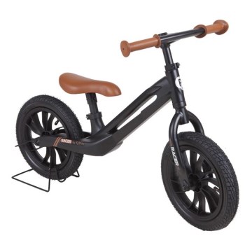 QPlay - Bici a spinta RACER AIR nero/marrone