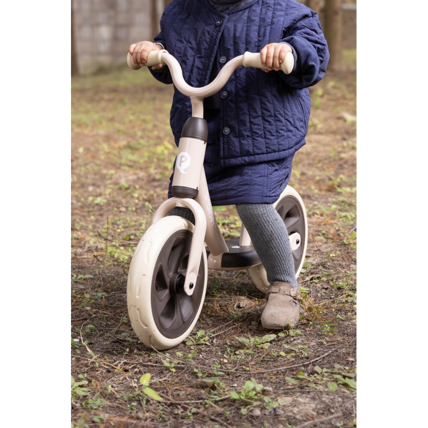 QPlay - Bici a spinta TRAINER beige