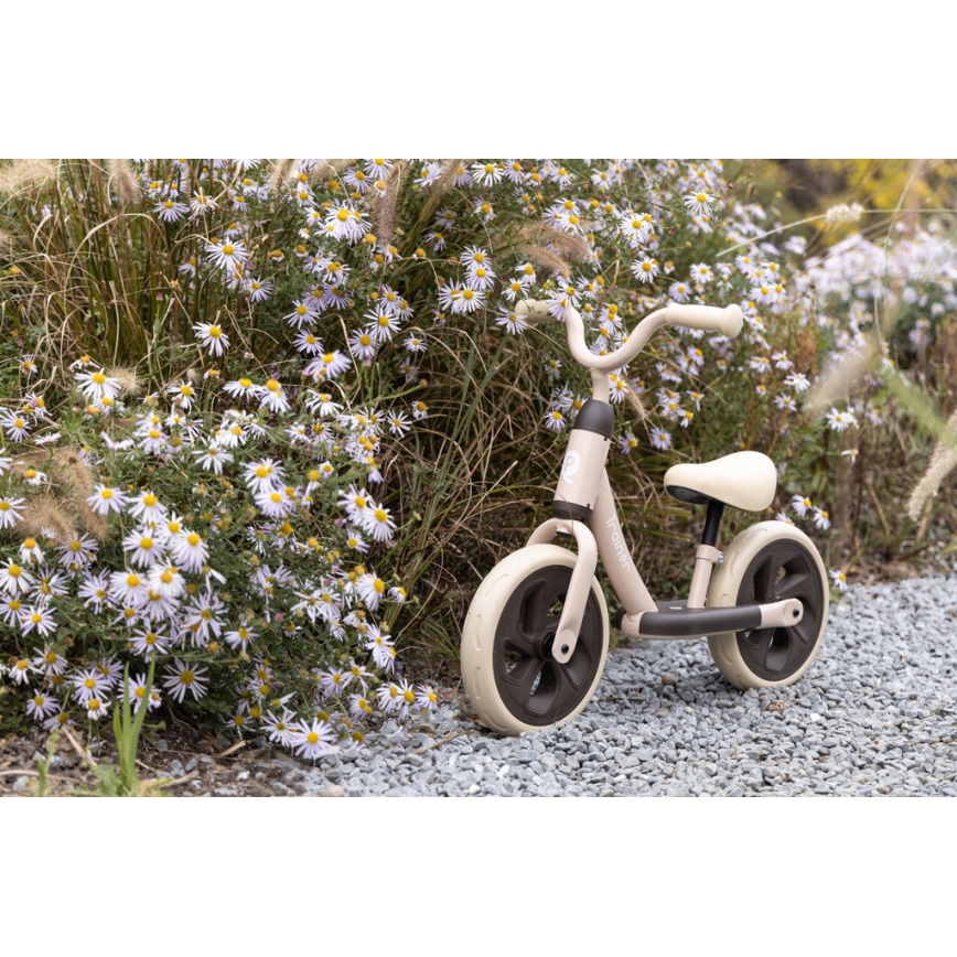 QPlay - Bici a spinta TRAINER beige