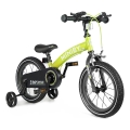 QPlay - Bicicletta per bambini 14 MINIBY 3 in 1 verde