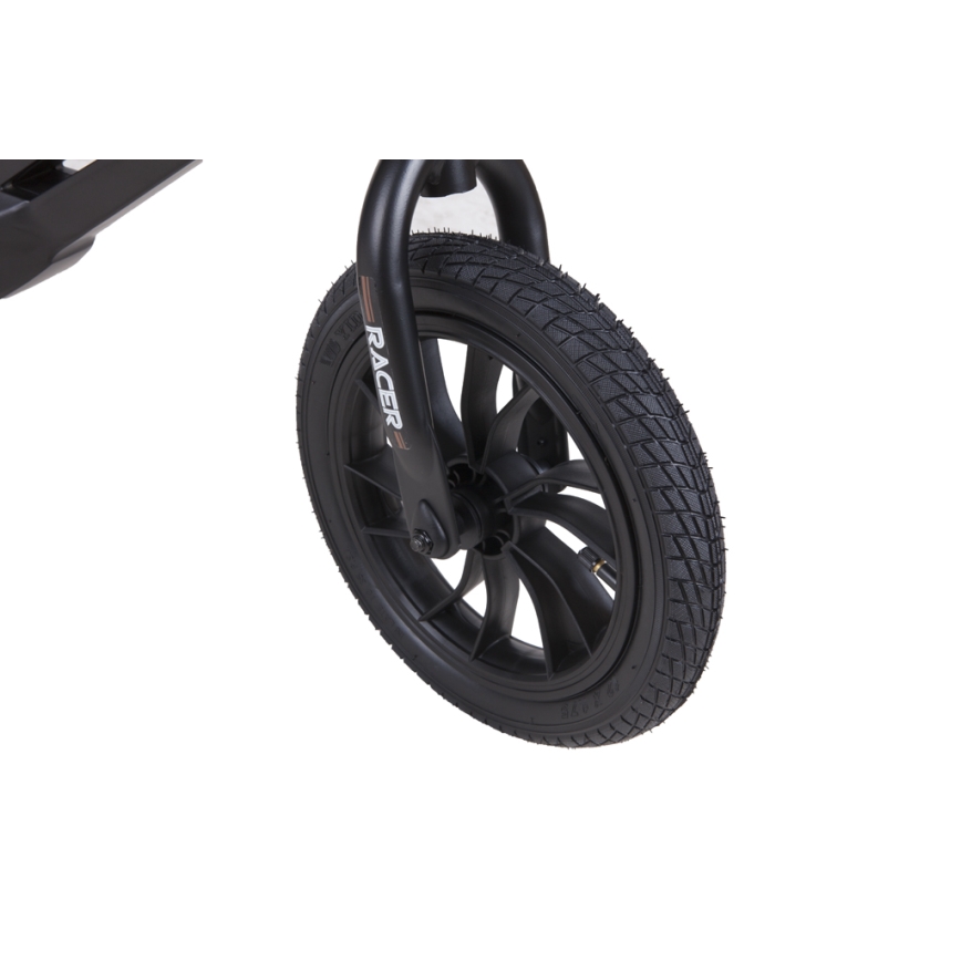 QPlay - Bicicletta senza pedali RACER AIR nero/marrone