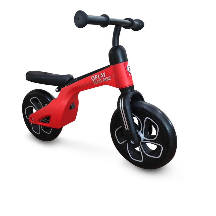 QPlay - Bicicletta senza pedali TECH rossa
