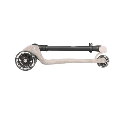 QPlay - Monopattino per bambini con ruote LED SPARKLING beige