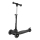 QPlay - Monopattino per bambini SPARKLING con ruote LED, nero