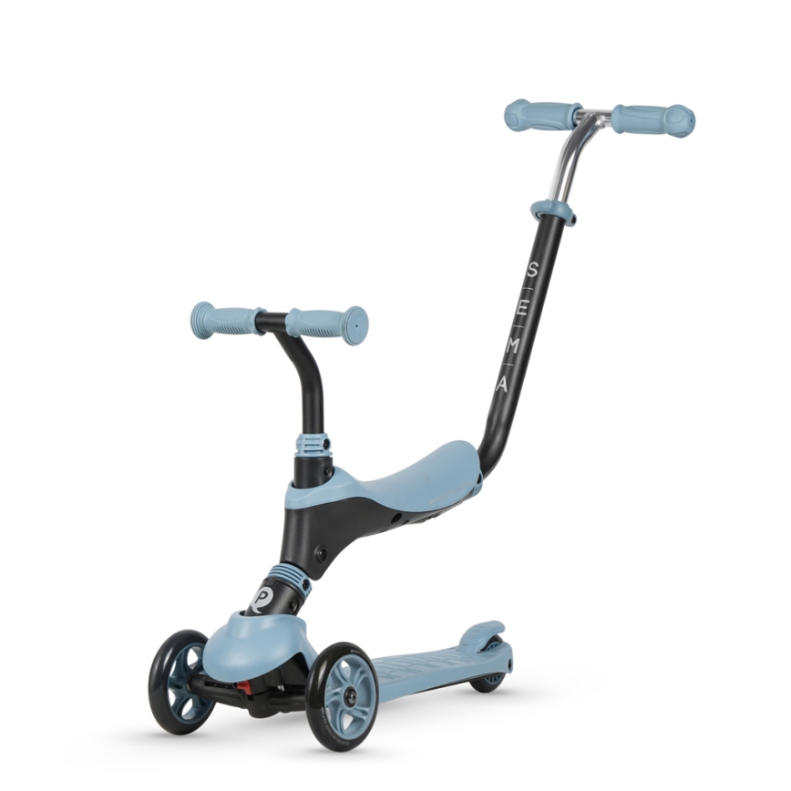 QPlay - Per bambini scooter 4in1 SEMA blu