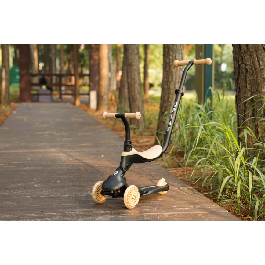 QPlay - Per bambini scooter 5in1 SEMA beige