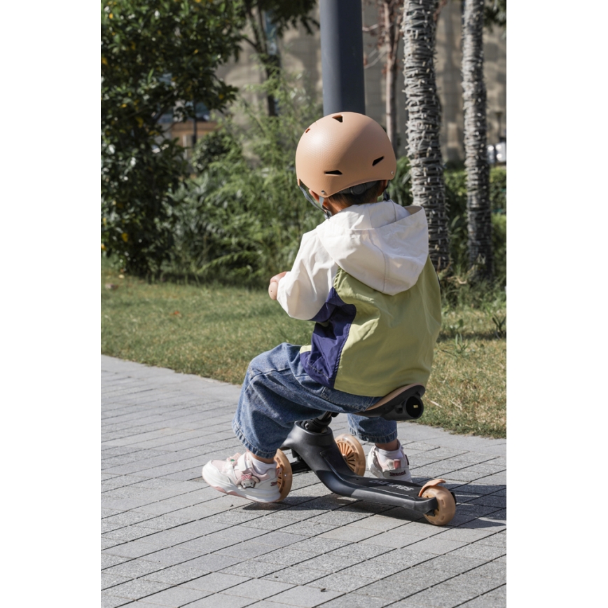 QPlay - Per bambini scooter 5in1 SEMA beige