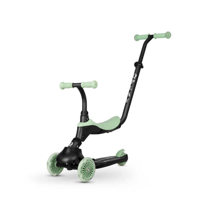 QPlay - Per bambini scooter 5in1 SEMA verde