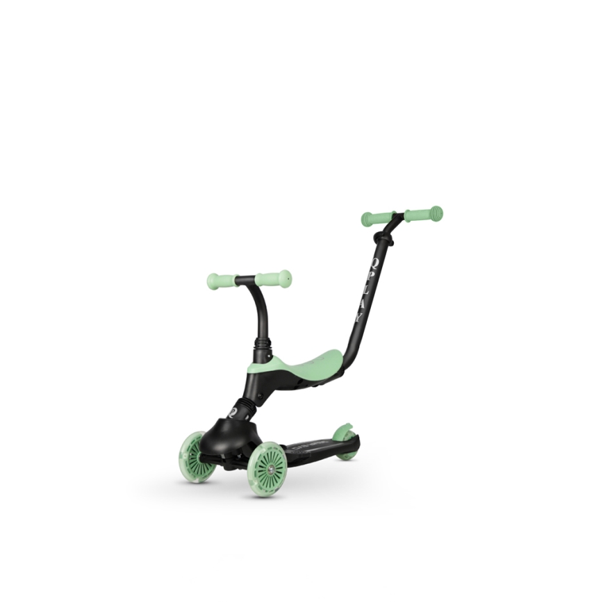 QPlay - Per bambini scooter 5in1 SEMA verde