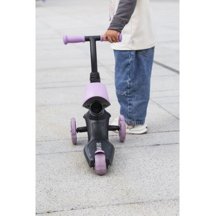 QPlay - Per bambini scooter 5in1 SEMA viola