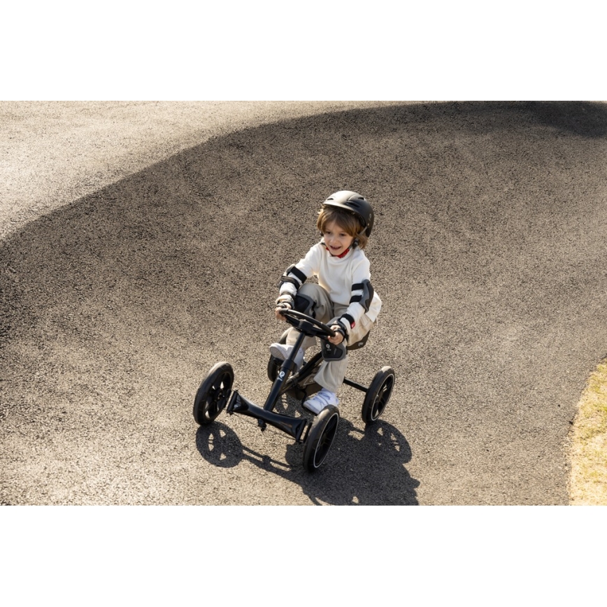QPlay - Quad per bambini GO KART nero