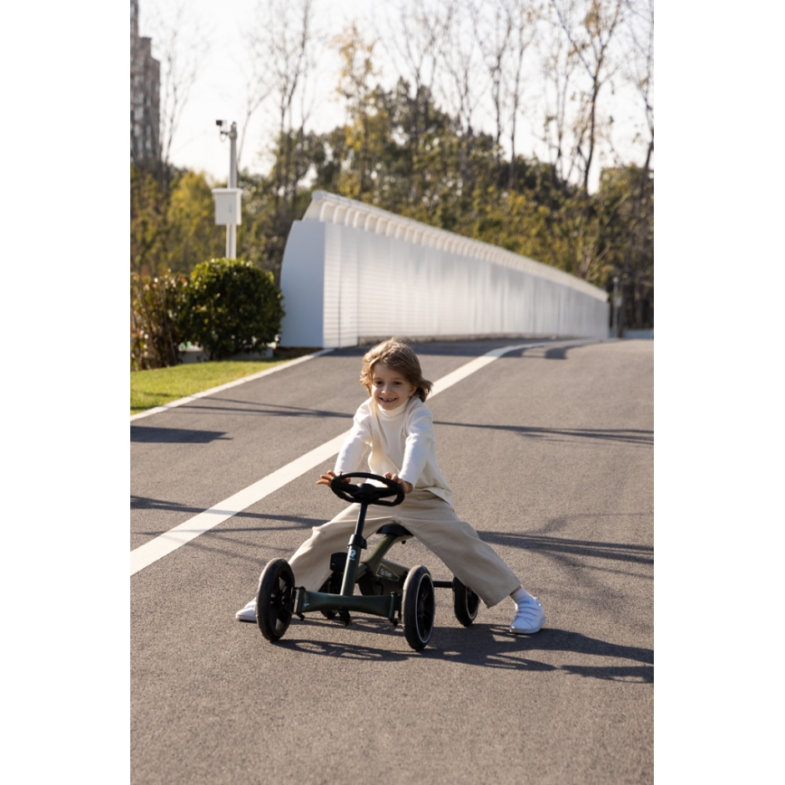 QPlay - Quad per bambini GO KART nero