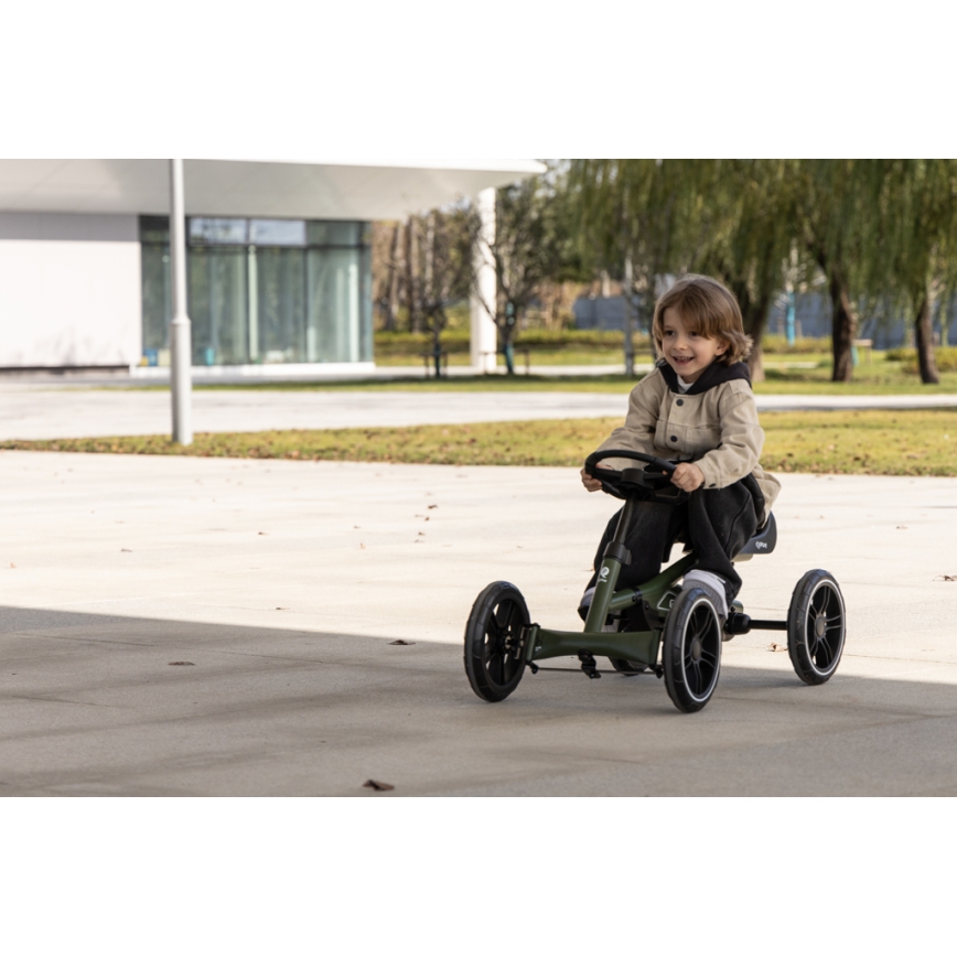 QPlay - Quad per bambini GO KART nero