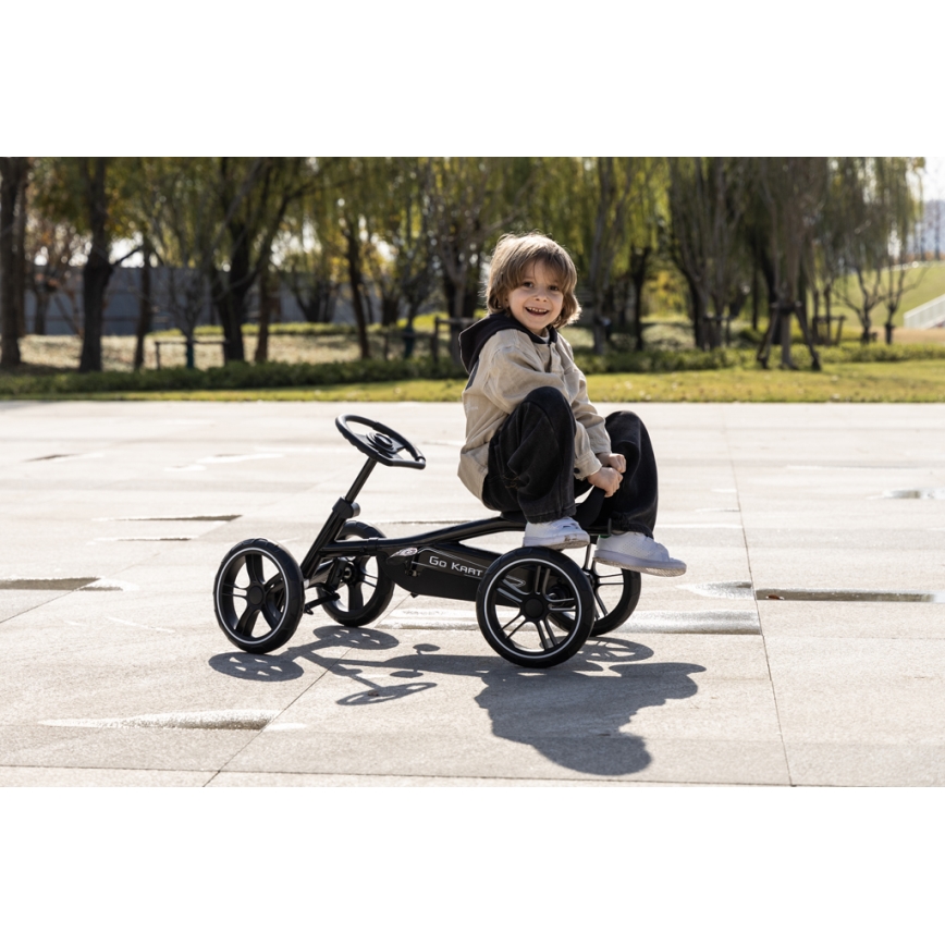 QPlay - Quad per bambini GO KART nero