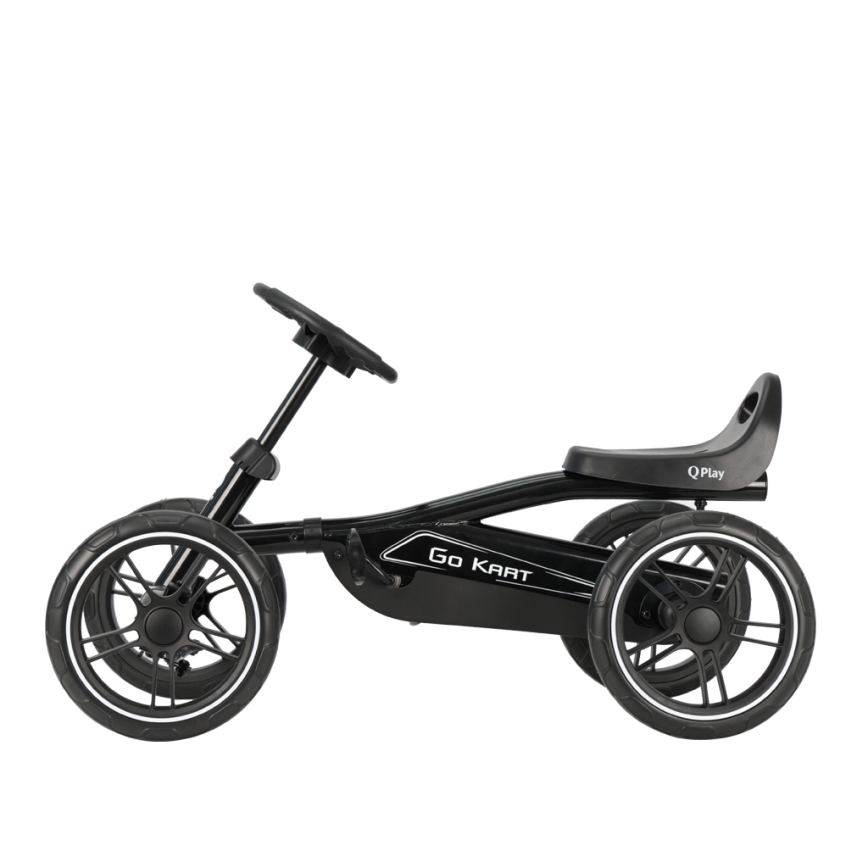 QPlay - Quad per bambini GO KART nero
