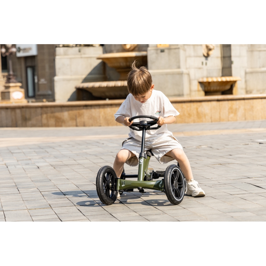 QPlay - Quad per bambini GO KART verde