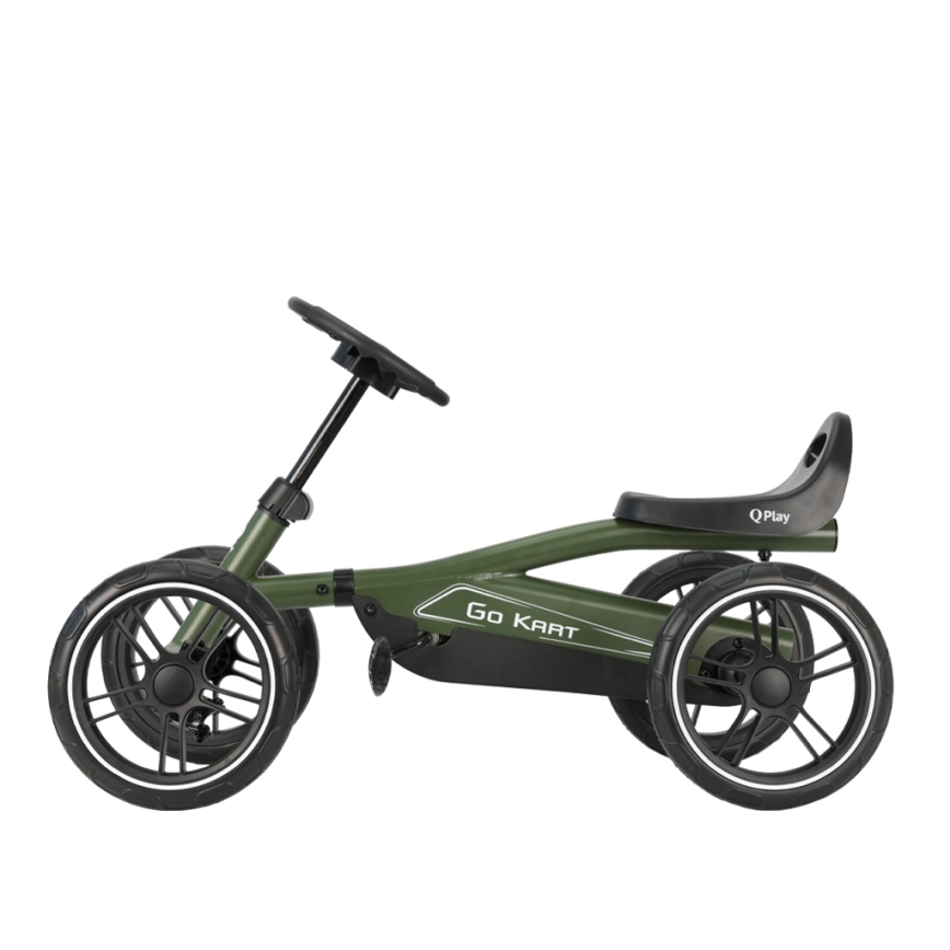 QPlay - Quad per bambini GO KART verde