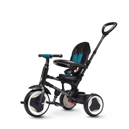 QPlay - Triciclo 3 in 1 per bambini RITO EVA PLUS turchese