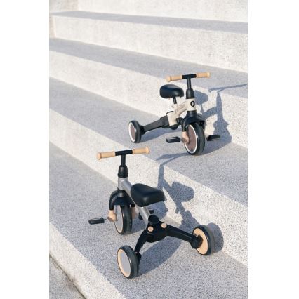 QPlay - Triciclo 3 in 1 per bambini STAGER nero