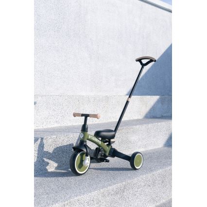 QPlay - Triciclo 3 in 1 per bambini STAGER verde