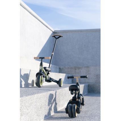 QPlay - Triciclo 3 in 1 per bambini STAGER verde