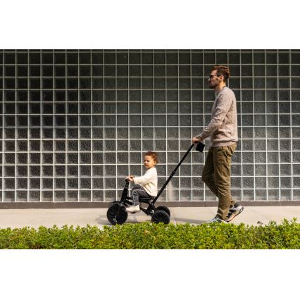 QPlay - Triciclo 5 in 1 per bambini NOVA MAX nero