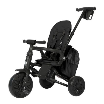 QPlay - Triciclo 5 in 1 per bambini NOVA MAX nero