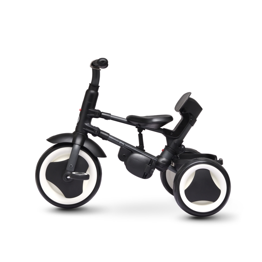 QPlay - Triciclo per bambini 3 in 1 RITO EVO grigio