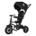 QPlay - Triciclo per bambini 3in1 RITO AIR nero
