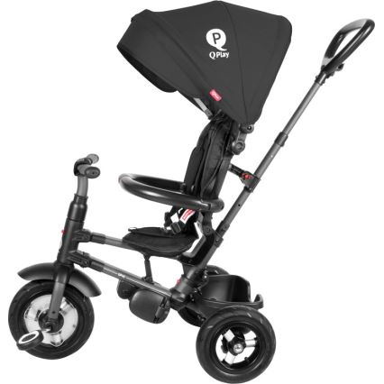 QPlay - Triciclo per bambini 3in1 RITO AIR nero