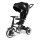 QPlay - Triciclo per bambini 3in1 RITO EVA nero
