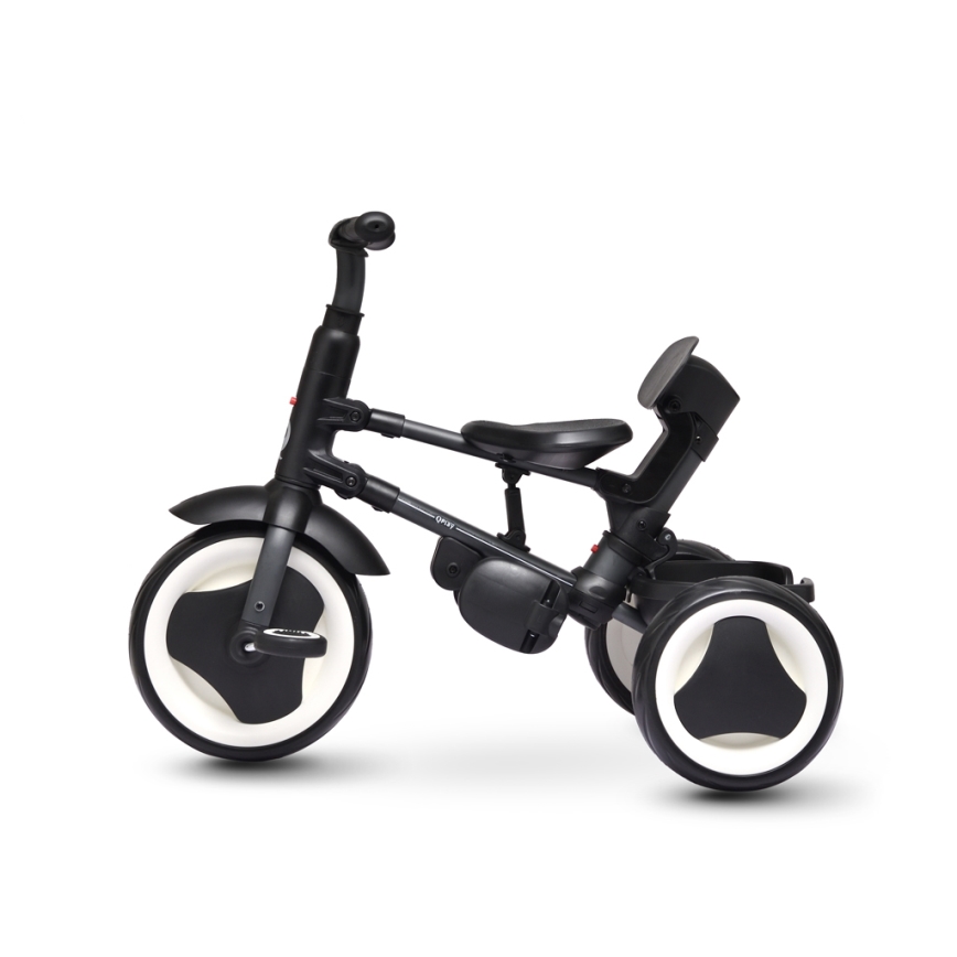 QPlay - Triciclo per bambini 3in1 RITO EVA nero