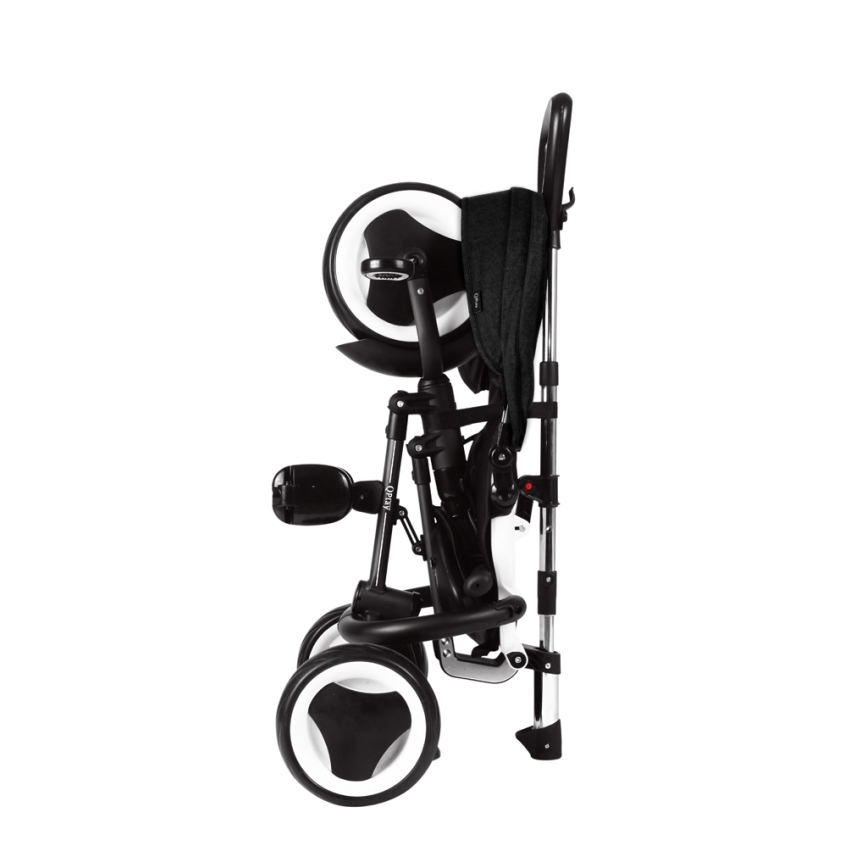 QPlay - Triciclo per bambini 3in1 RITO EVA nero