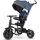 QPlay - Triciclo per bambini 3in1 RITO STAR blu