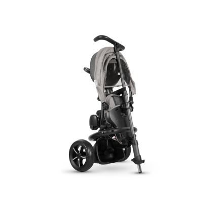 QPlay - Triciclo per bambini 3in1 RITO STAR grigio chiaro