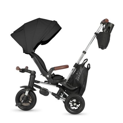 QPlay - Triciclo per bambini 5 in 1 NOVA DELUXE nero