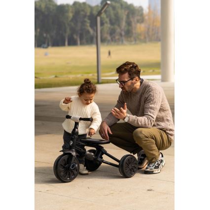 QPlay - Triciclo per bambini 5 in 1 NOVA MAX beige