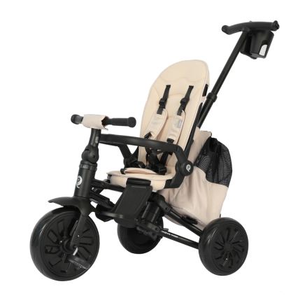 QPlay - Triciclo per bambini 5 in 1 NOVA MAX beige