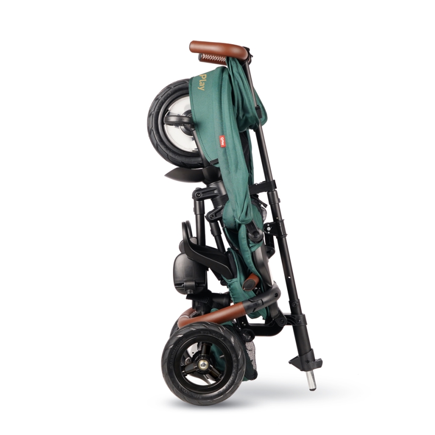 QPlay - Triciclo per bambini RITO DELUXE (Limited special edition) verde