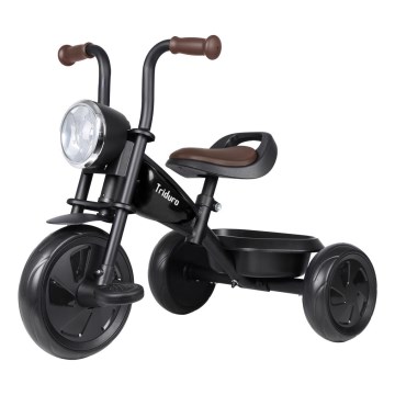 QPlay - Triciclo per bambini TRIDURO nero