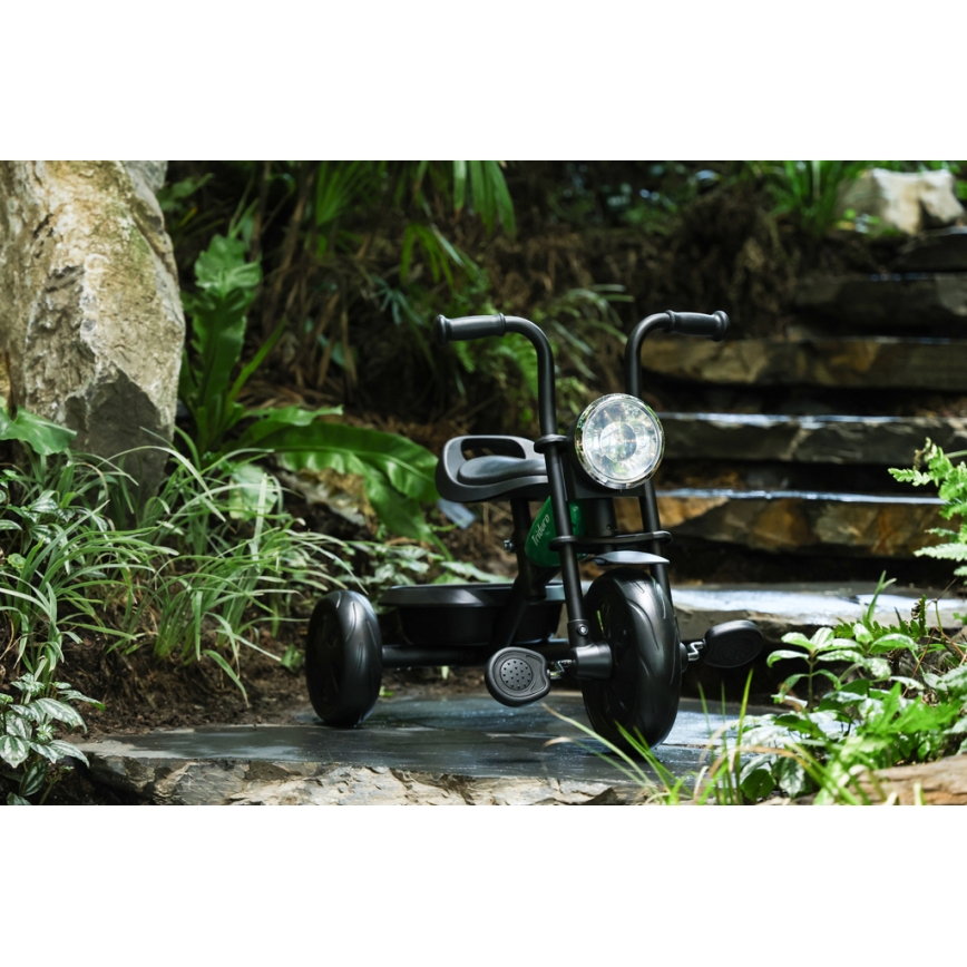 QPlay - Triciclo per bambini TRIDURO nero
