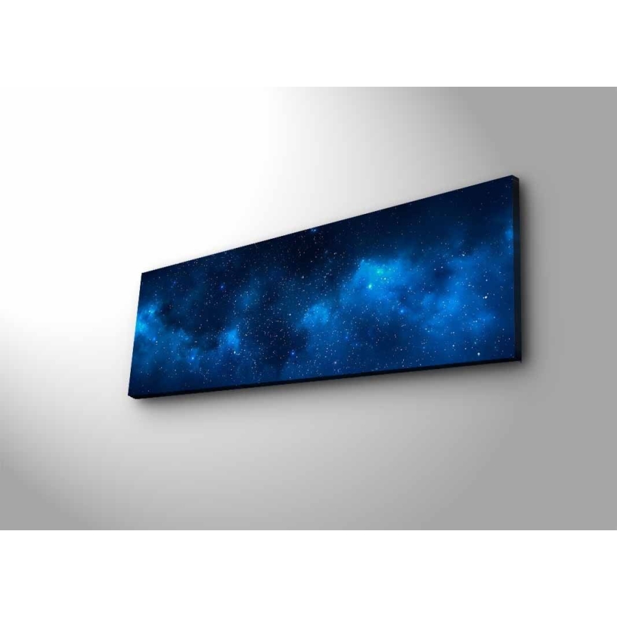 Quadro LED decorativo luminoso LED/2x9V 6LR61