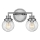 Quintiesse - Applique da bagno POPPY 2xE27/60W/230V IP44 cromo lucido