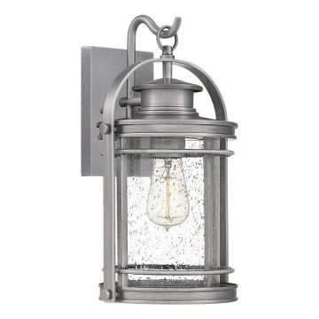 Quintiesse - Applique da esterno BOOKER M 1xE27/60W/230V IP44 cromo opaco
