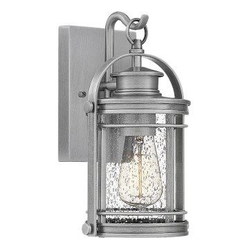 Quintiesse - Applique da esterno BOOKER S 1xE27/60W/230V IP44 cromo opaco